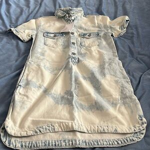 Kancan denim stonewash dress size woman’s small NWT